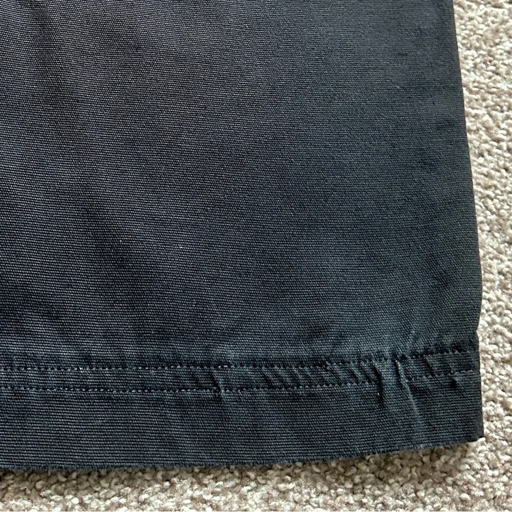 Quiksilver Edition Black Twill Cotton Shorts Men's Size 40 Summer Surfer Skater